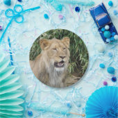 Afrikaanse lion papieren bordje (Feest)