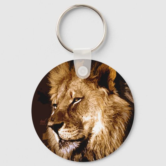 Afrikaanse lion sleutelhanger (Voorkant)