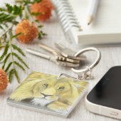Afrikaanse lion sleutelhanger (Voorkant Rechts)