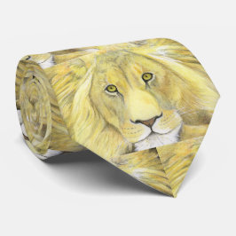 Afrikaanse lion stropdas