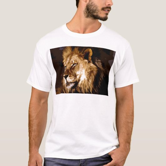 Afrikaanse lion t-shirt (Voorkant)