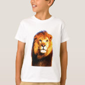 Afrikaanse lion t-shirt (Voorkant)