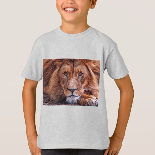 Afrikaanse lion t-shirt (Voorkant)