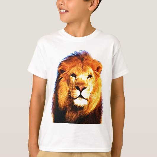 Afrikaanse lion t-shirt (Voorkant)