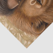 Afrikaanse lion tissuepapier (Detail)