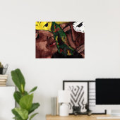 AFRIKAANSE LOVE MASK POSTER (Thuiskantoor)