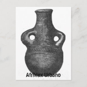 Afrikaanse Luba Pottery-reeks Briefkaart