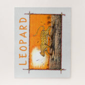 Afrikaanse luipaard legpuzzel (Verticaal)