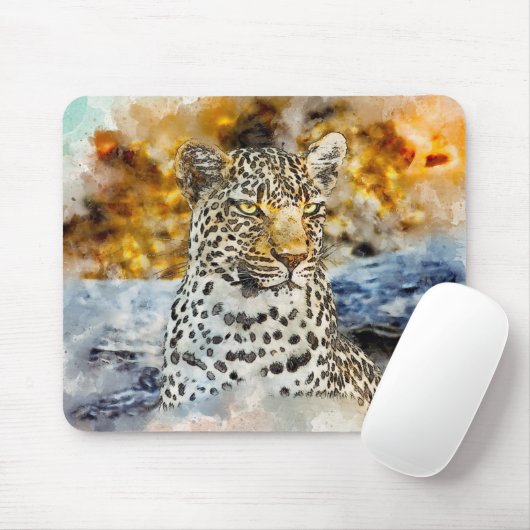 Afrikaanse luipaard muismat (Met muis)