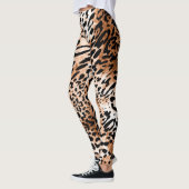 Afrikaanse luipaard print naadloos leggings (Links)