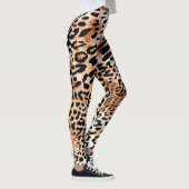 Afrikaanse luipaard print naadloos leggings (Rechts)