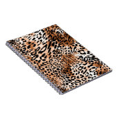 Afrikaanse luipaard print naadloos notitieboek (Rechterzijde)