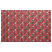 Afrikaanse luipaard santa stof (Fat Quarter)