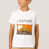 Afrikaanse luipaard t-shirt (Voorkant)