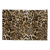 Afrikaanse luipaardvacht: naadloze dierlijke textu kussensloop (Achterkant)