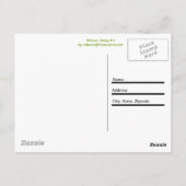 Afrikaanse Madeliefje Briefkaart (Achterkant)