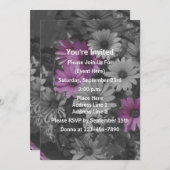 Afrikaanse Madeliefjes Bloemenfeest Kaart (Voorkant / Achterkant)