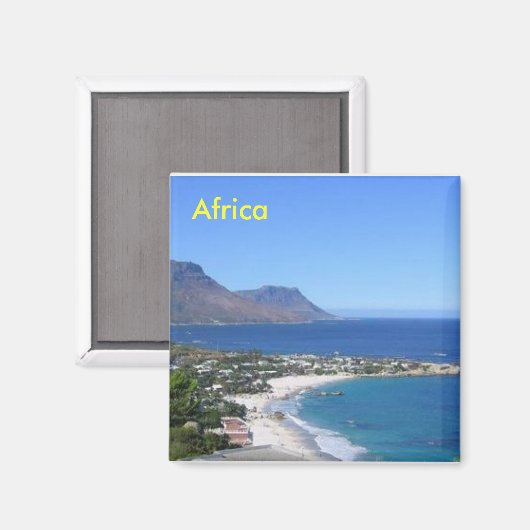 Afrikaanse magneet (Voorkant / Achterkant)