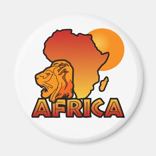 Afrikaanse magneet (Voorkant)