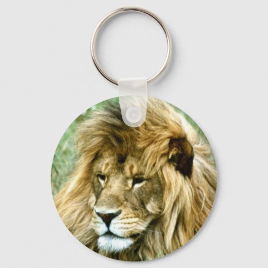 Afrikaanse mannetje Lion Sleutelhanger (Voorkant)