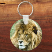 Afrikaanse mannetje Lion Sleutelhanger (Voorkant)