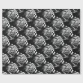 afrikaanse mannetjesopbergmacro cadeaupapier (Vlak)