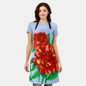 afrikaanse mariniers drukken schort (Gedragen)