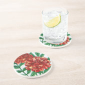 Afrikaanse mariniers zandsteen onderzetter (Zijkant)