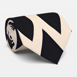 afrikaanse marokko golven geometrisch goud patroon stropdas