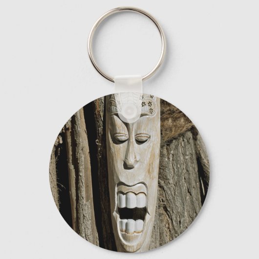 Afrikaanse masker sleutelhanger (Voorkant)
