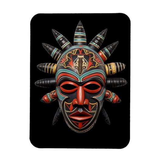 Afrikaanse maskermagneet magneet (Verticaal)