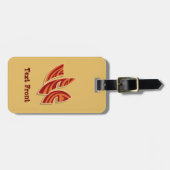 Afrikaanse Maskers Bagagelabel (Voorkant horizontaal)