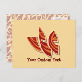 Afrikaanse maskers briefkaart (Voorkant / Achterkant)