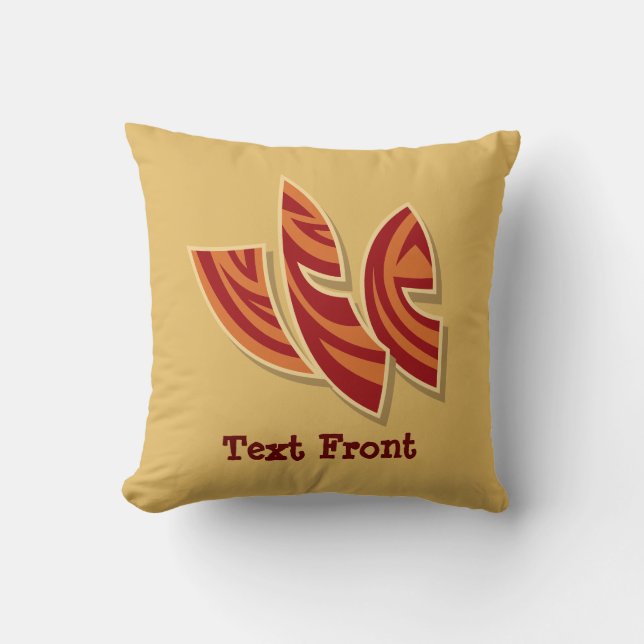 Afrikaanse maskers kussen (Voorkant)