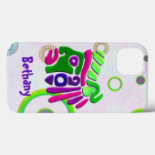 Afrikaanse maskers met 3D Celestial PERSONALIZED Case-Mate iPhone Case (Achterkant (horizontaal))