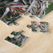 Afrikaanse maskers (Ploceus Velatus) Legpuzzel (Zijkant)