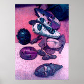 Afrikaanse maskers poster (Voorkant)