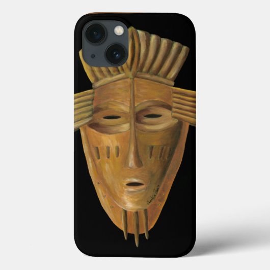 Afrikaanse maskers schilderen door Chariklia Zarri Case-Mate iPhone Case (Achterkant)
