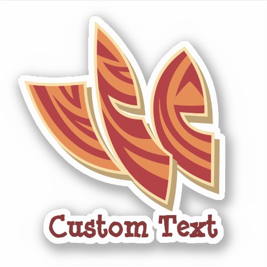 Afrikaanse maskers sticker (Voorkant)