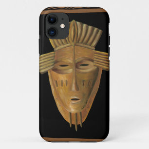 Afrikaanse maskerschildering door Chariklia Zarris Case-Mate iPhone Case
