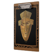 Afrikaanse maskerschildering door Chariklia Zarris Klembord (Links)