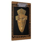 Afrikaanse maskerschildering door Chariklia Zarris Klembord (Rechts)