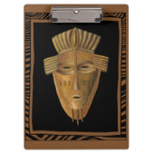 Afrikaanse maskerschildering door Chariklia Zarris Klembord (Voorkant)