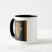 Afrikaanse maskerschildering door Chariklia Zarris Mok (Voorkant links)