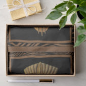 Afrikaanse maskerschildering door Chariklia Zarris Tissuepapier (Geschenk)