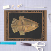 Afrikaanse maskerschildering door Chariklia Zarris Tissuepapier (Craft)