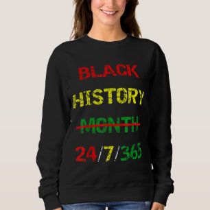 Afrikaanse Melanin Black History maand 247365 zwar Trui
