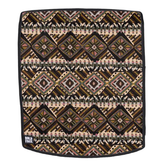 Afrikaanse modder | Aardkleuren Rugtassen (Verwijderbaar gezicht)