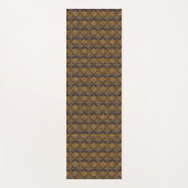 Afrikaanse modder | Twee gesteunde Design Yogamat (Voorkant)