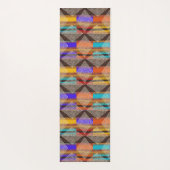 Afrikaanse modder | Twee gesteunde Design Yogamat (Achterkant)